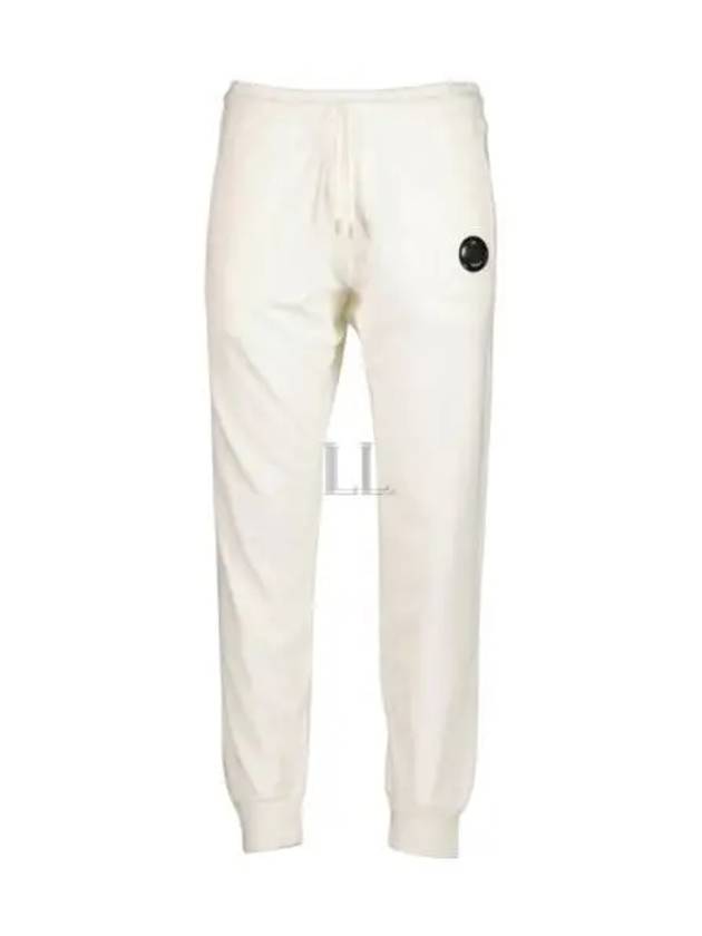 Light Fleece Utility Track Pants White - CP COMPANY - BALAAN 2