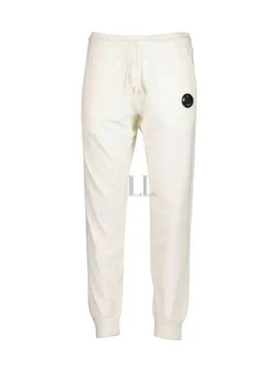 Light Fleece Utility Track Pants White - CP COMPANY - BALAAN 2