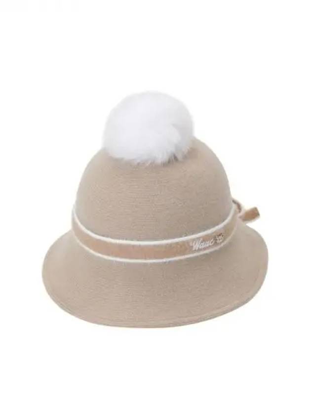 Golf Women s Knitted Bucket Hat Bungeoji WGRCX23702BEX Domestic Product GQ0Z23101036686 - WAAC - BALAAN 1