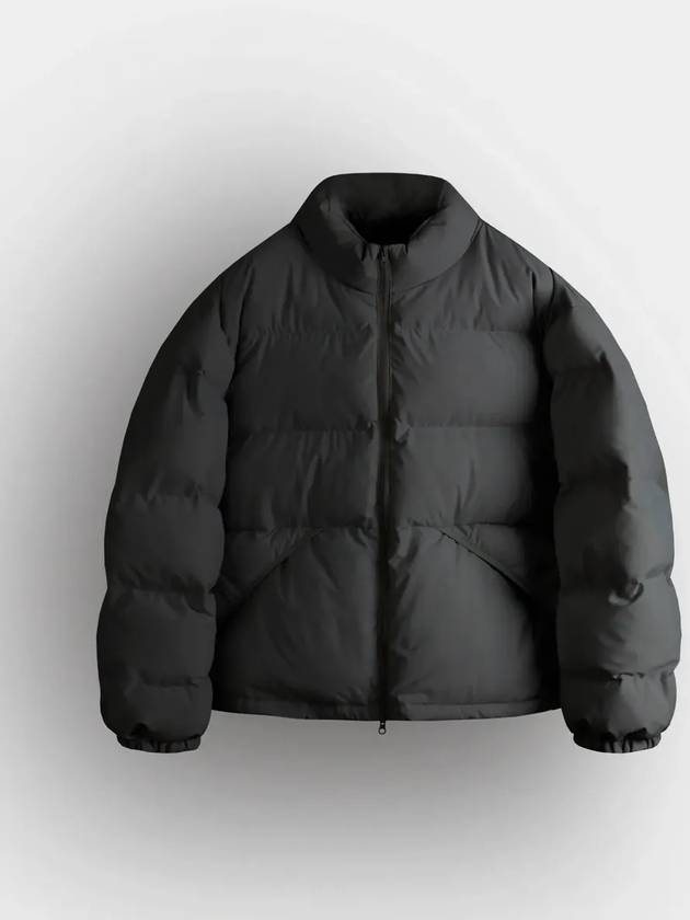 Signature puffer short padded jacket black - INDUST - BALAAN 2