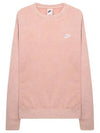 Club BB Crew Revival Sweatshirt Pink - NIKE - BALAAN 1