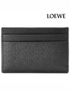 Embossed Logo Two Stage Card Wallet Black - LOEWE - BALAAN 3