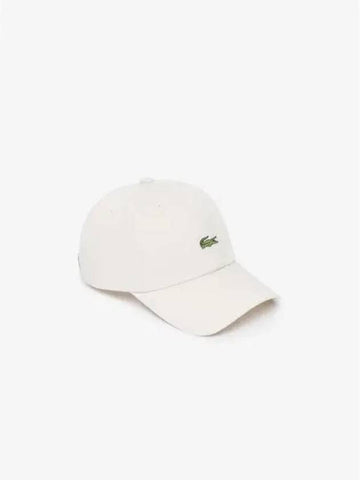 Cotton twill basic baseball cap RK209E 54NFJ Domestic product GQ2N24070546878 - LACOSTE - BALAAN 1