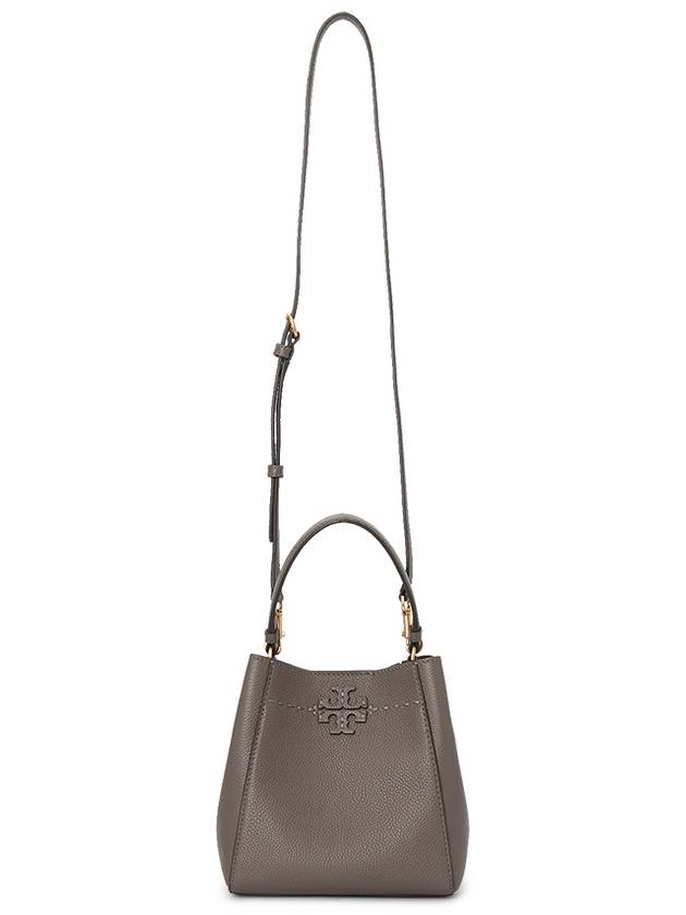 McGraw Small Tote Bag Brown - TORY BURCH - BALAAN 8