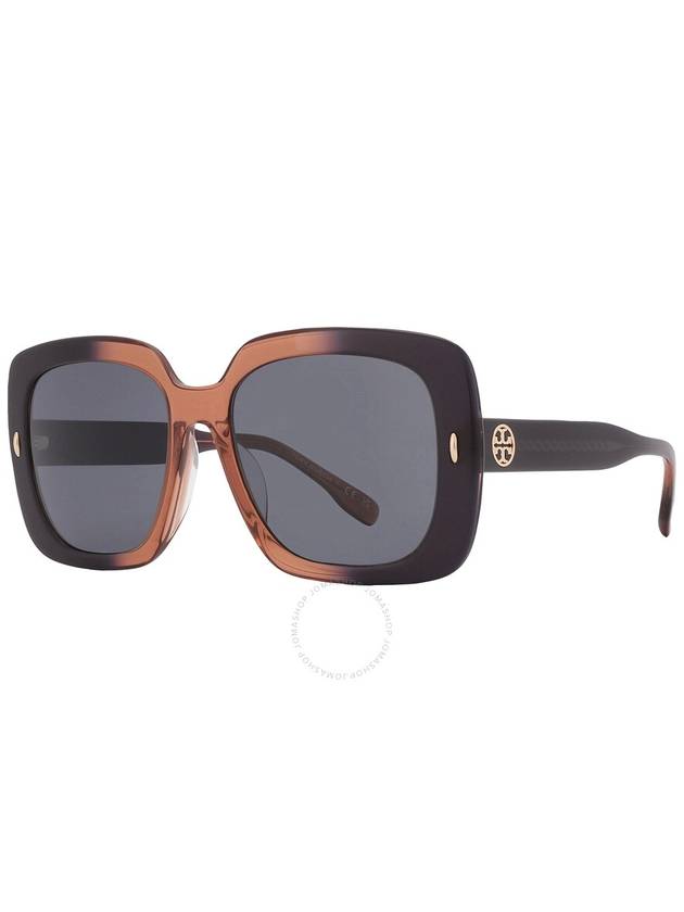 Tory Burch Dark Grey Square Ladies Sunglasses TY7193F 194587 58 - TORY BURCH - BALAAN 3