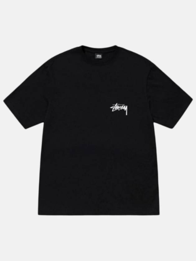 Cherries Short Sleeve T-Shirt Black - STUSSY - BALAAN 4