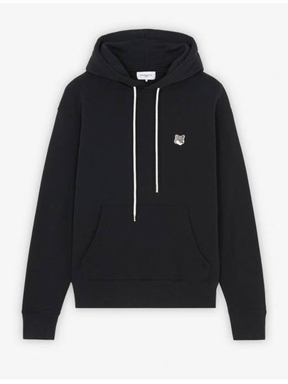 Grey Fox Head Patch Classic Hoodie Black - MAISON KITSUNE - BALAAN 2