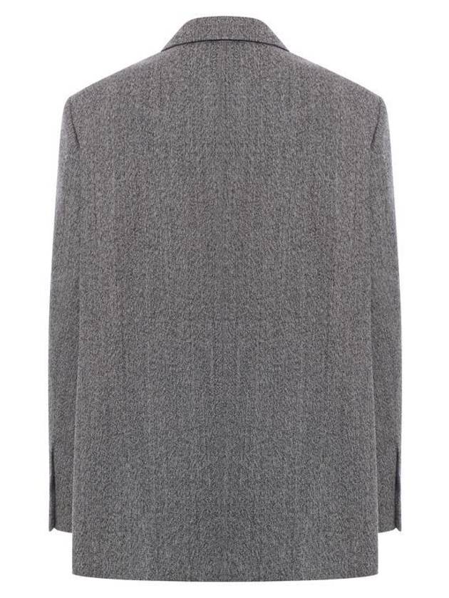 Wool Jacket Grey - JIL SANDER - BALAAN 3