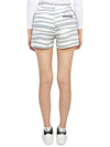 Women's Casbah Emblem Shorts Ivory - HORN GARMENT - BALAAN 5