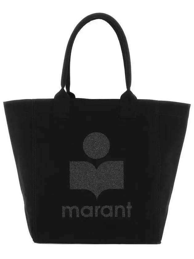 Yanky Glitter Logo Tote Bag PM0001FA A1X46M 01BK Others 1011061 - ISABEL MARANT - BALAAN 1