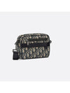 Safari Mini Oblique Jacquard Messenger Bag Beige Black - DIOR - BALAAN 3