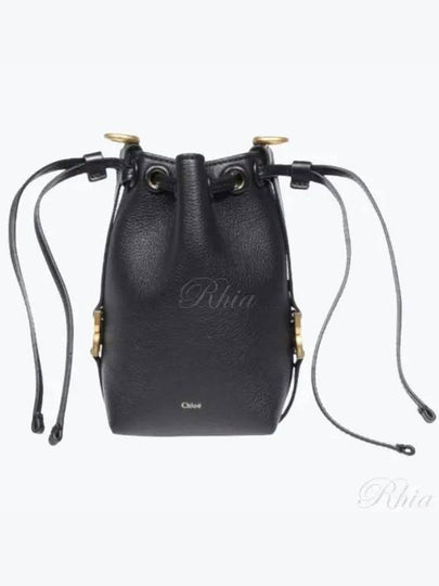 Marcie Micro Bucket Bag Black - CHLOE - BALAAN 2