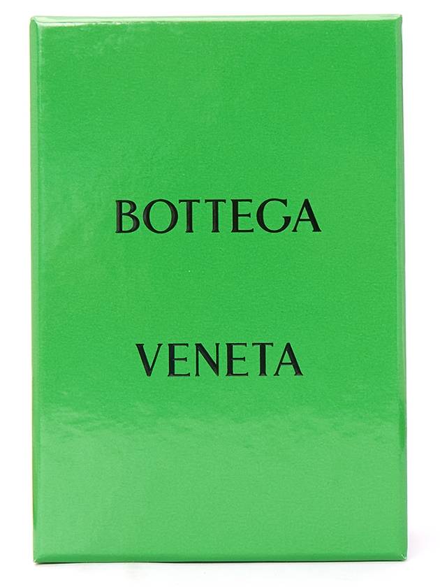 Intrecciato Zipper Leather Card Wallet Black - BOTTEGA VENETA - BALAAN 7