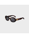 Eyewear Triomphe Acetate Sunglasses Blonde Havana - CELINE - BALAAN 3