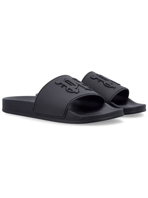 Palm Angels Monogram Pool Slide - PALM ANGELS - BALAAN 2