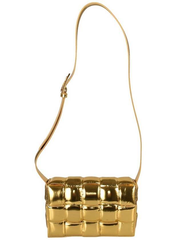 Padded Cassette Cross Bag Gold - BOTTEGA VENETA - BALAAN 2