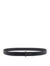 Black Reversible Leather Belt Black - TOM FORD - BALAAN 4