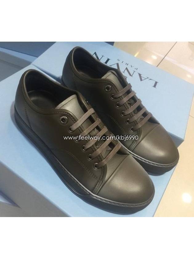 Men's All Leather Gradient Low Top Sneakers FMSKDBB1FERG H16 4712 - LANVIN - BALAAN 3