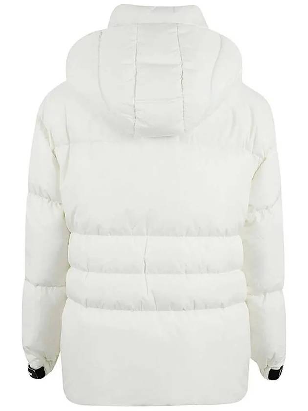 Quilted Nylon Padding White - MONCLER - BALAAN.