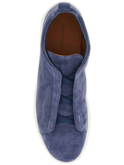 triple stitch slip-on sneakers - ERMENEGILDO ZEGNA - BALAAN 2