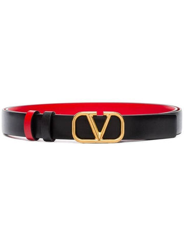 VALENTINO VLOGO SIGNATURE BELT 20mm - VALENTINO - BALAAN 1