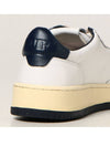 Medalist Leather Low Top Sneakers White - AUTRY - BALAAN 6