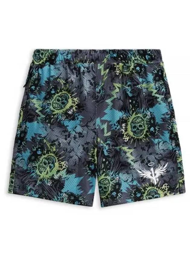 Melo Blue AOP Shorts Hive Short 62514801 - PUMA - BALAAN 1