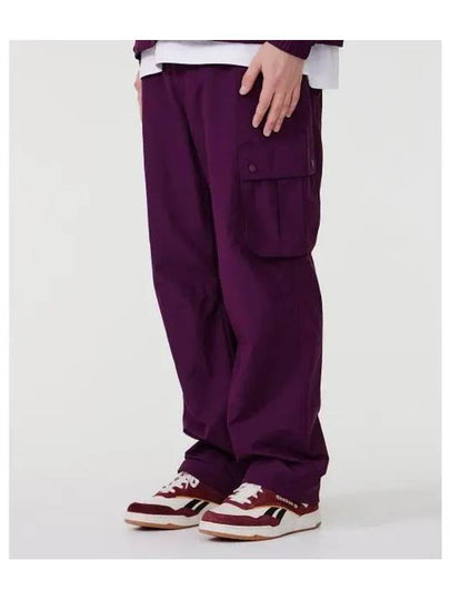 Varsity Woven Cargo Pants Purple - REEBOK - BALAAN 1