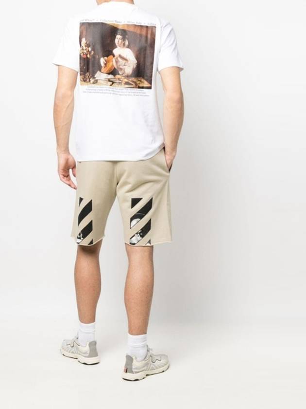 Caravaggio short sleeve t shirt OMAA027S22JER0010110 - OFF WHITE - BALAAN 2