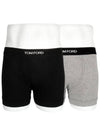 Boxer men's briefs underwear black gray 2 piece set T4XC3 008 - TOM FORD - BALAAN 1