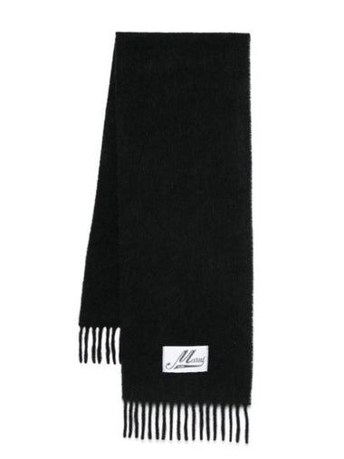 Muffler Scarf SCMC0059Y0 UTW918 0XN99 Black - MARNI - BALAAN 1