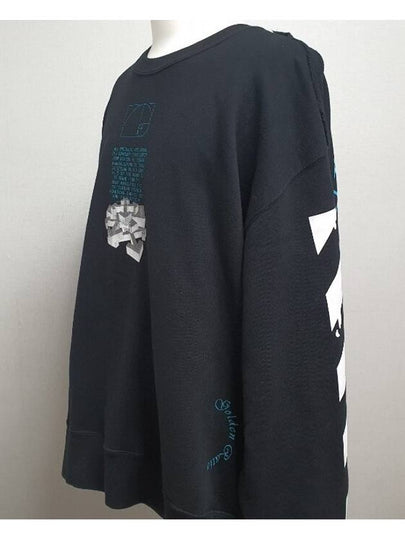 Dripping Arrow Sweatshirt XL - OFF WHITE - BALAAN 2