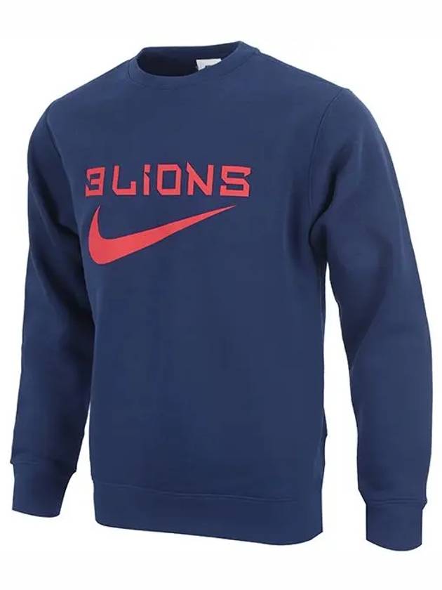 England Club Crew Sport Long Sleeve T-Shirt Navy - NIKE - BALAAN 3