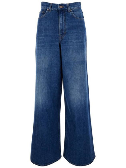 denim wide jeans blue - CHLOE - BALAAN 2