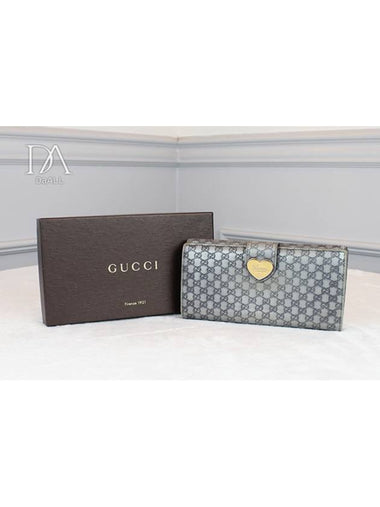 Women s Microshima Heart Long Wallet 203550 Condition B - GUCCI - BALAAN 1