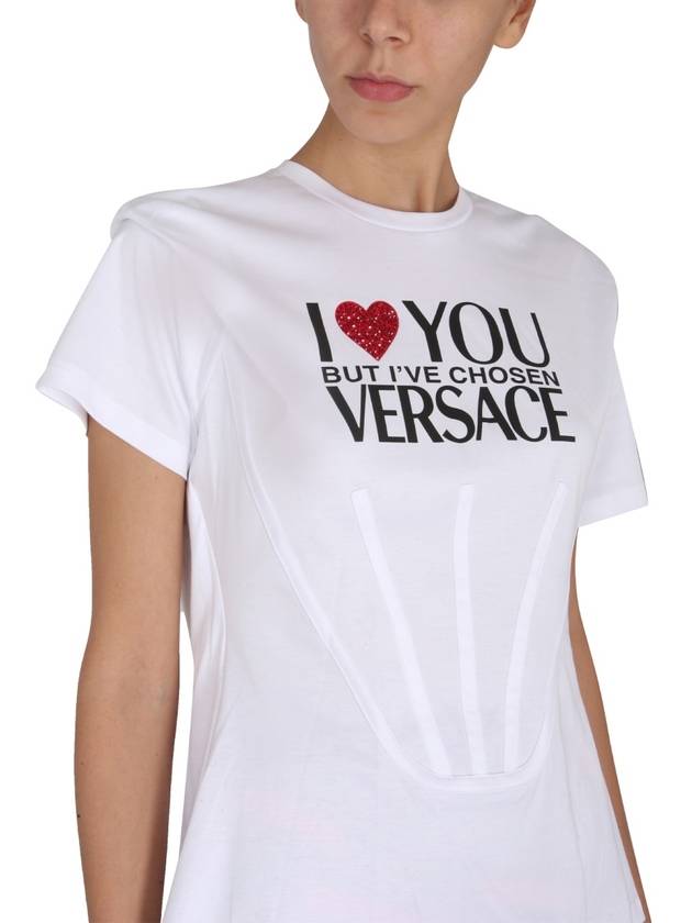 T Shirt WITH Logo 10075321A053781W000 B0040193961 - VERSACE - BALAAN 1