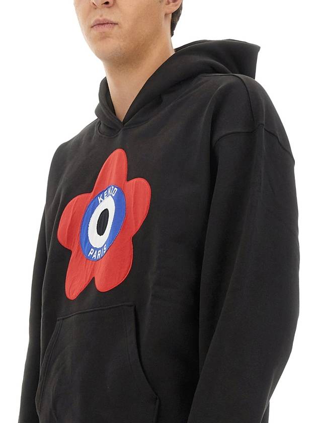 Target Oversized Hood Black - KENZO - BALAAN 5