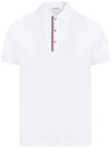 Polo T shirt White 8A000 22 899P0 002 - MONCLER - BALAAN 1