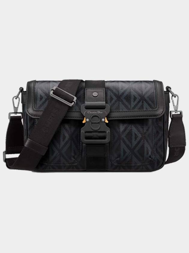 Hit The Road Strap CD Diamond Messenger Bag Black - DIOR - BALAAN 2