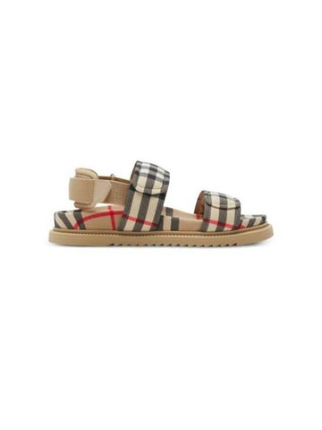 24SS Kids Lace-Up Shoes 8081868 A7028 - BURBERRY - BALAAN 1