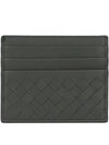 Intrecciato Card Holder Gray - BOTTEGA VENETA - BALAAN 2