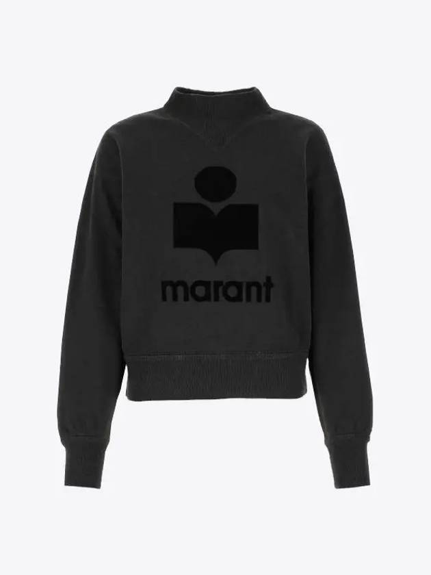 Women's Moby Sweatshirt Sweatshirt Faded Black SW0003FA A1M07E 02FK - ISABEL MARANT - BALAAN 1