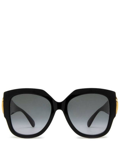 Logo Decorated Square Frame Sunglasses Black - GUCCI - BALAAN 2