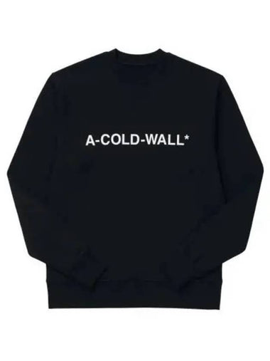 A COLD WALL ACWMW082 BLACK Men s Sweatshirt 270067 - A-COLD-WALL - BALAAN 1