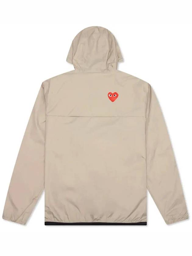 Logo Patch Anorak Beige - COMME DES GARCONS - BALAAN 4