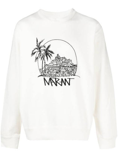 Mikoi Logo Sweatshirt White - ISABEL MARANT - BALAAN 1