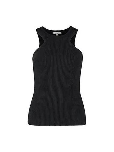 T shirt halter neck sleeveless black - AGOLDE - BALAAN 1