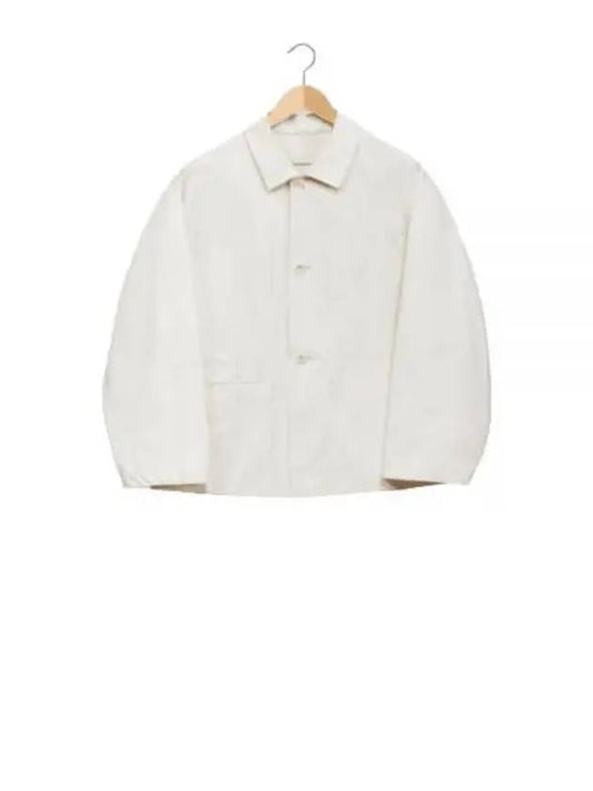 Boxy SB Workwear Jacket Pale Ecru - LEMAIRE - BALAAN 2