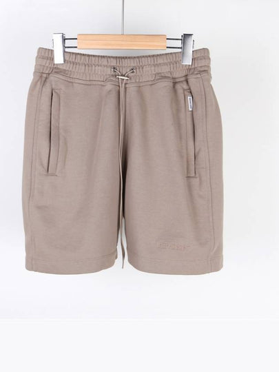 Men's Blank Half Shorts Tan - REPRESENT - BALAAN 2