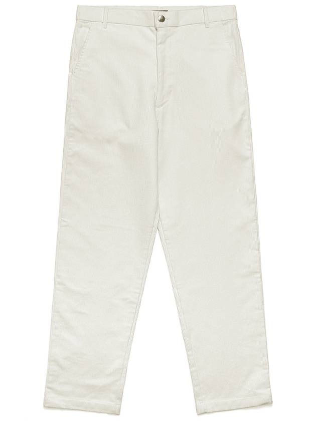 Health Seekers Golfers Linden Corduroy Pants OFF WHITE - MALBON GOLF - BALAAN 1